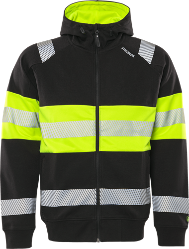 Fristads High vis hupullinen collegetakki lk 1 7532 GKC