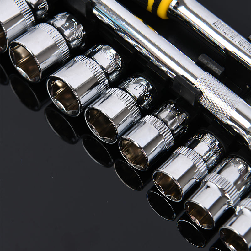 Deli Tools hylsyavainsarja 12 kpl