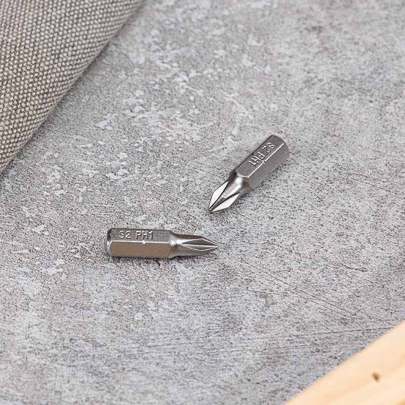 Deli Tools ruuvauskärjet 2 kpl PH1 25 mm