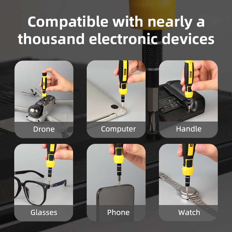 Deli Tools tarkkuusmeisselisarja 33 osaa