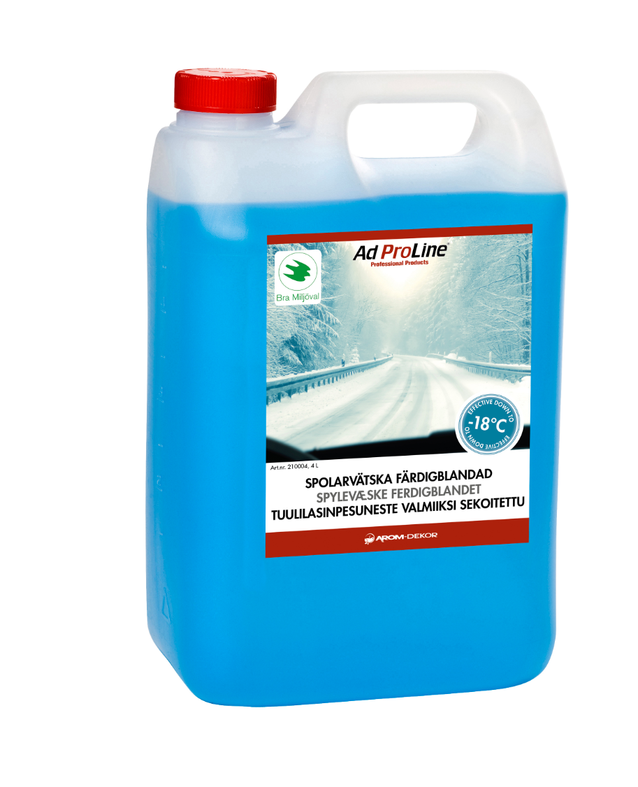 Arom-Dekor Tuulilasinpesuneste valmiiksi sekoitettu 4L-18C