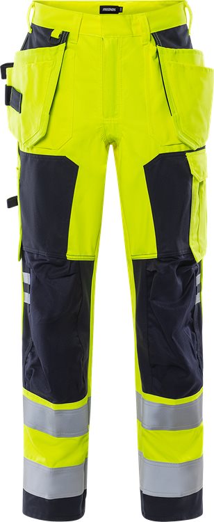 Fristads Flamestat high vis rakentajan housut lk 2 2075 ATHS