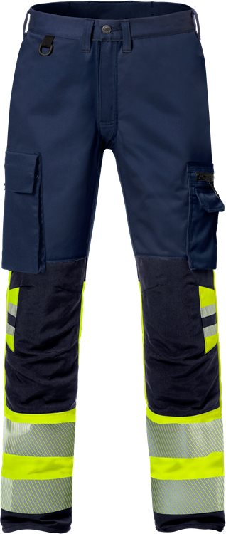 Fristads High vis rakentajan stretch housut lk 1 2706 PLU