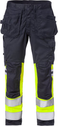 Fristads Palosuojatut flamestat high vis stretch rakentajan housut lk 1 2163 ATHF