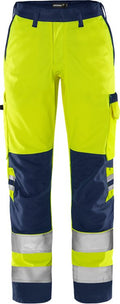 Fristads High vis Green housut naisten LK 2 2642 GPLU