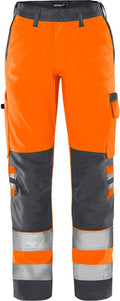 Fristads High vis Green housut naisten LK 2 2642 GPLU