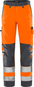 Fristads High vis Green housut LK 2 2651 GPLU
