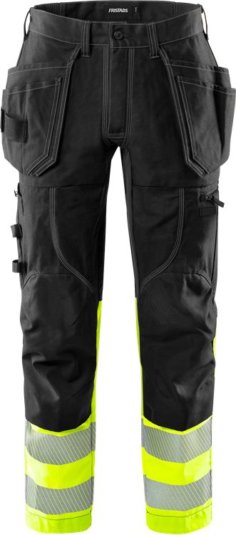 Fristads High vis rakentajan stretch housut lk 1 2608 FASG