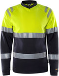 Fristads Palosuojattu flamestat high vis pitkähihainen t-paita LK 1 7107 TFL