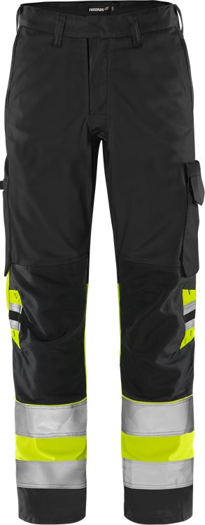 Fristads High vis Green housut LK 1 2649 GPLU