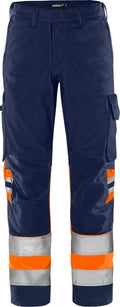 Fristads High vis Green housut LK 1 2649 GPLU