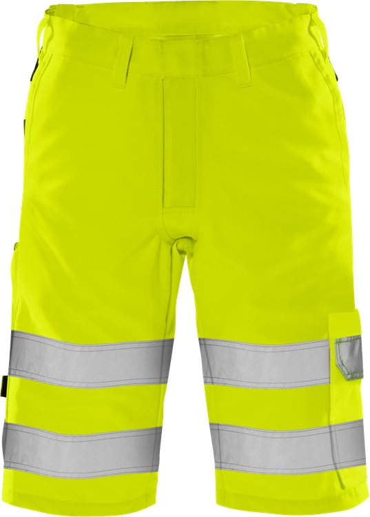 Fristads High vis Green shortsit lk 2 2650 GPLU