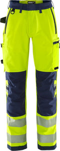 Fristads High vis Green stretch housut naisten lk 2 2665 GSTP