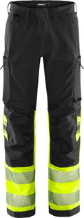 Fristads High vis Green stretch housut lk 1 2647 GSTP