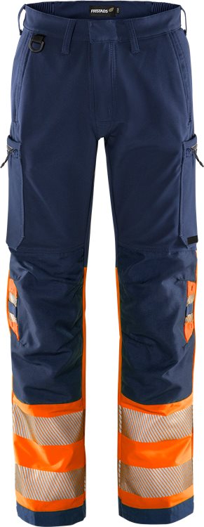 Fristads High vis Green stretch housut lk 1 2647 GSTP