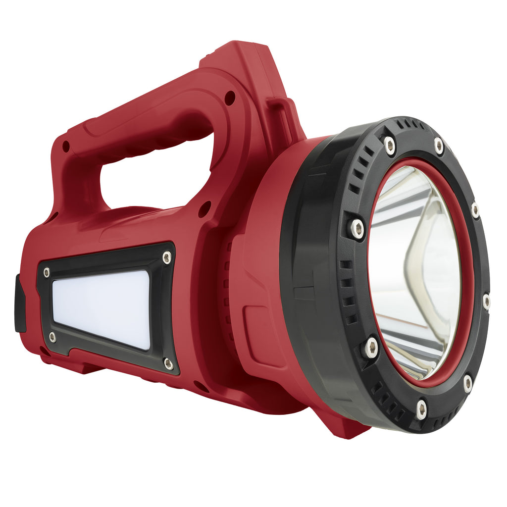 Ladattava työvalo/hakuvalo, 1300 + 300 lumen, powerbank, BB-R6007