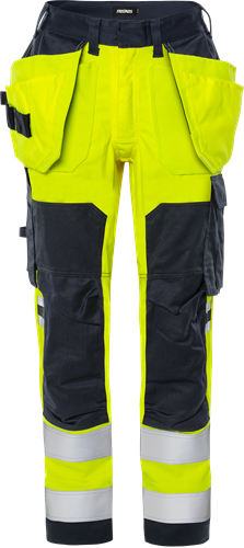 Fristads Flamestat high vis rakentajan stretch housut lk 2 naisten 2164 ATHF