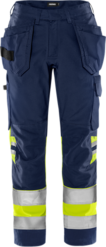 Fristads High vis rakentajan housut naisten luokka 1 2670 GPLU
