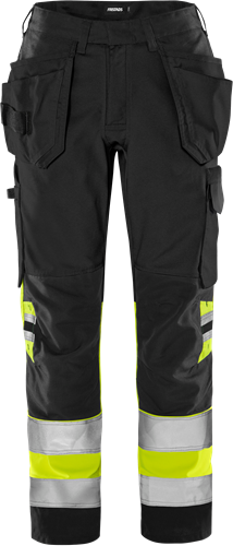 Fristads High vis rakentajan housut naisten luokka 1 2670 GPLU