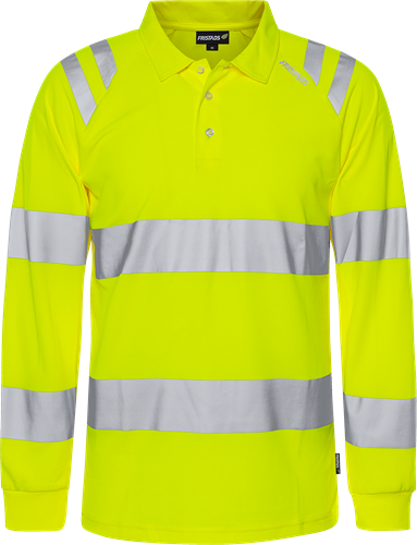 Fristads High vis pitkähihainen pikeepaita lk 3 7864 GPST