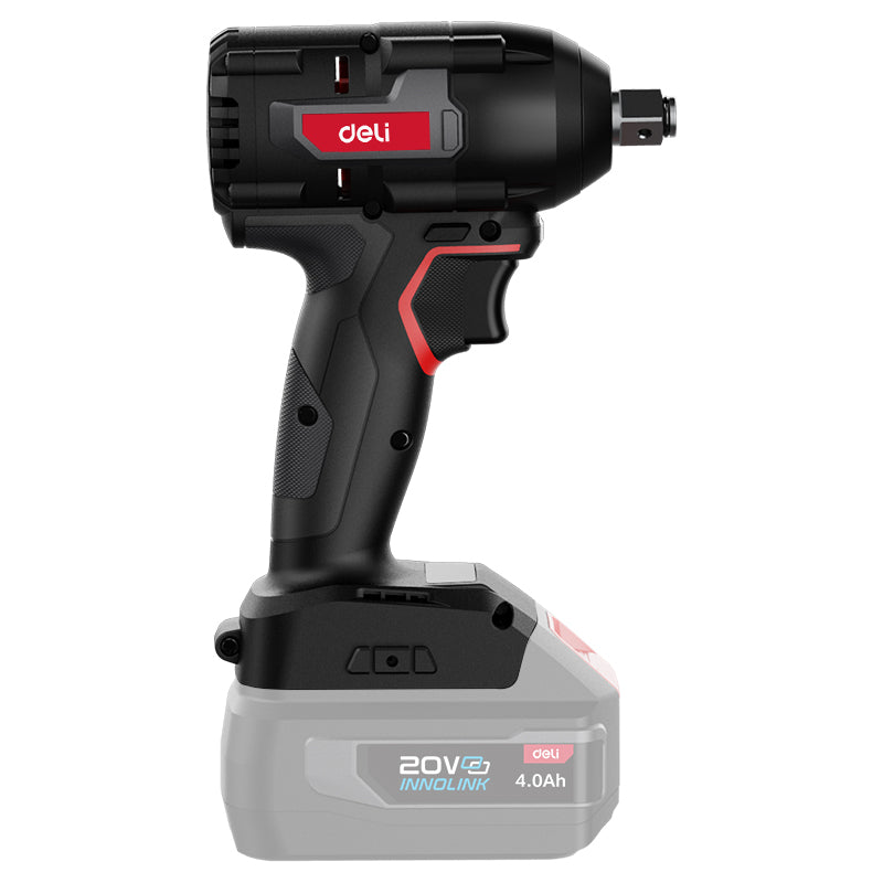 Deli Tools 20V iskevä mutterinväännin 350 Nm (Runko)