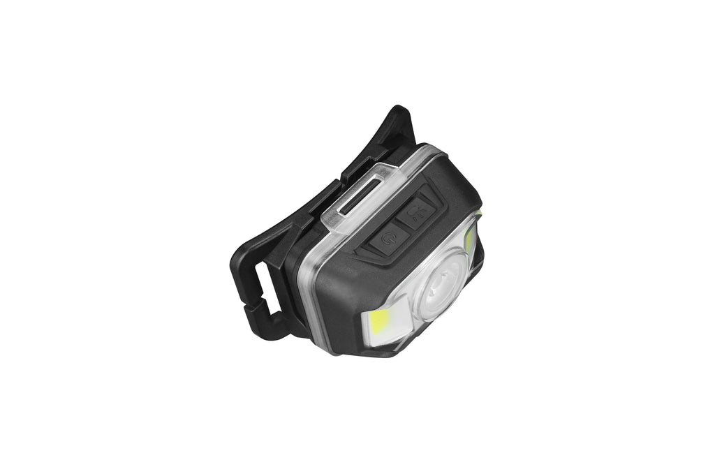 Ladattava HZ otsalamppu, 600 lumen, valkoinen/punainen valo, T607