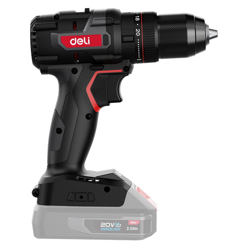 Deli Tools 20V iskuporakone 50Nm (runko) 10mm