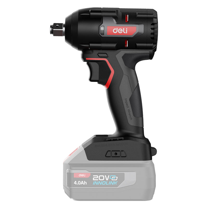 Deli Tools 20V iskevä mutterinväännin 350 Nm (Runko)