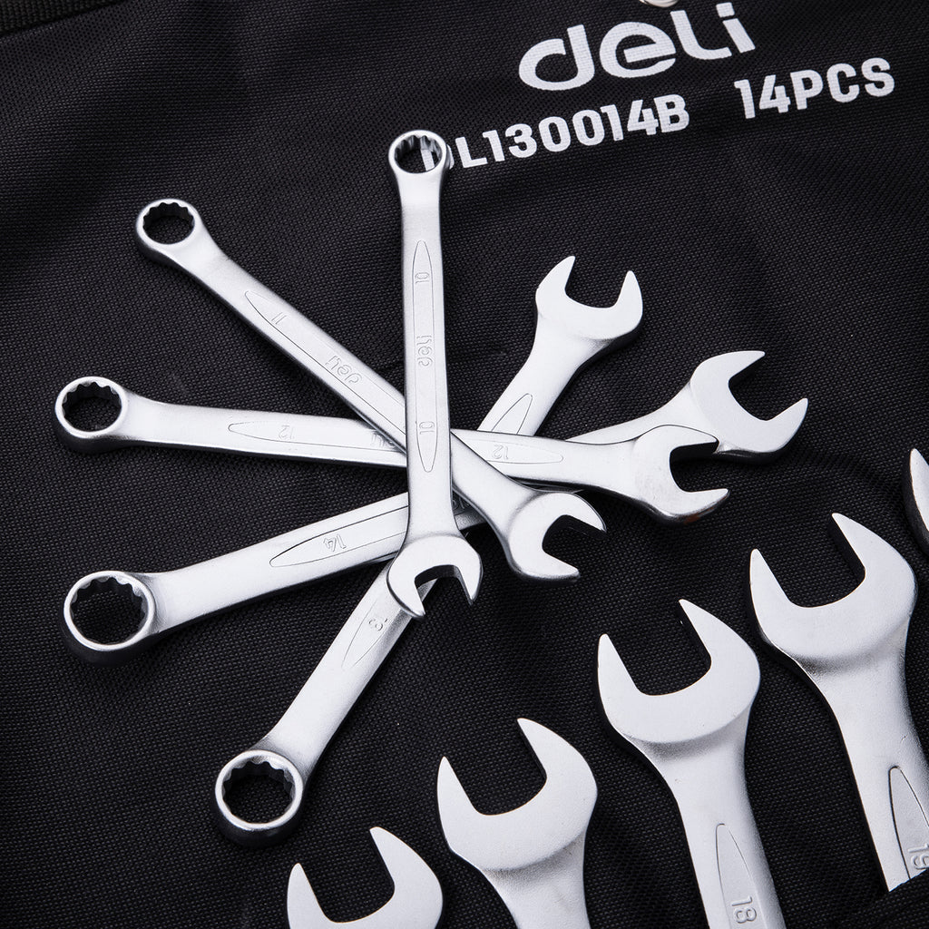 Deli Tools yhdistelmäavainsarja 14 osaa