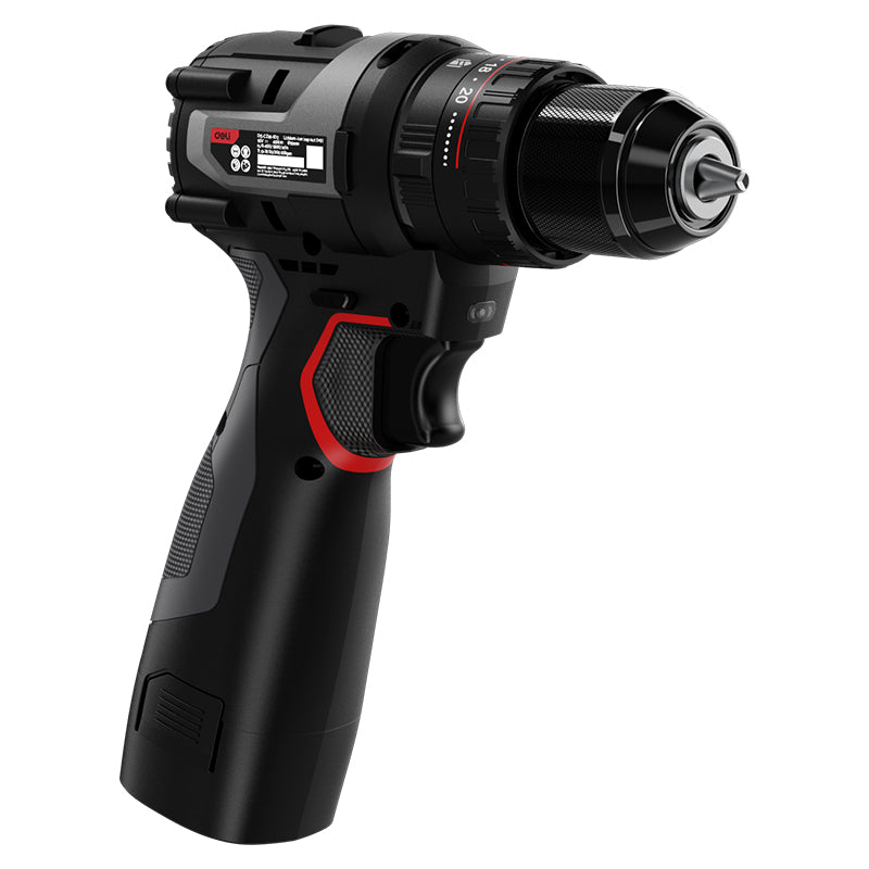 Deli Tools akkuiskuporakone kahdella akulla 16 V | 45 Nm