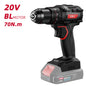 Deli Tools akkuiskuporakone runko 20 V | 70 Nm