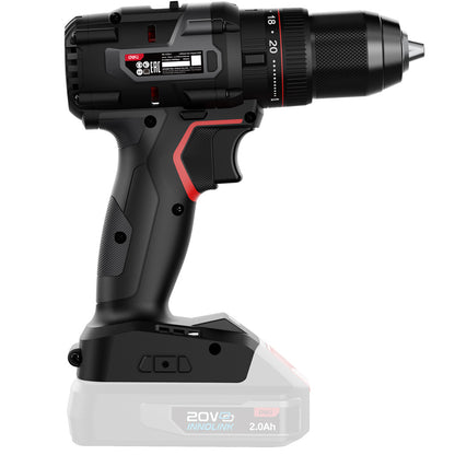 Deli Tools akkuiskuporakone runko 20 V | 70 Nm