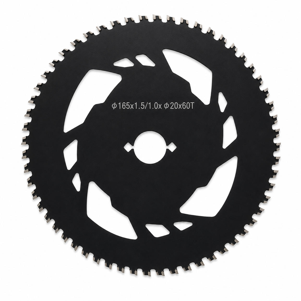 TCT-pyörösahanterä puun ja naulojen sahaamiseen 165 × 1,0mm  60T