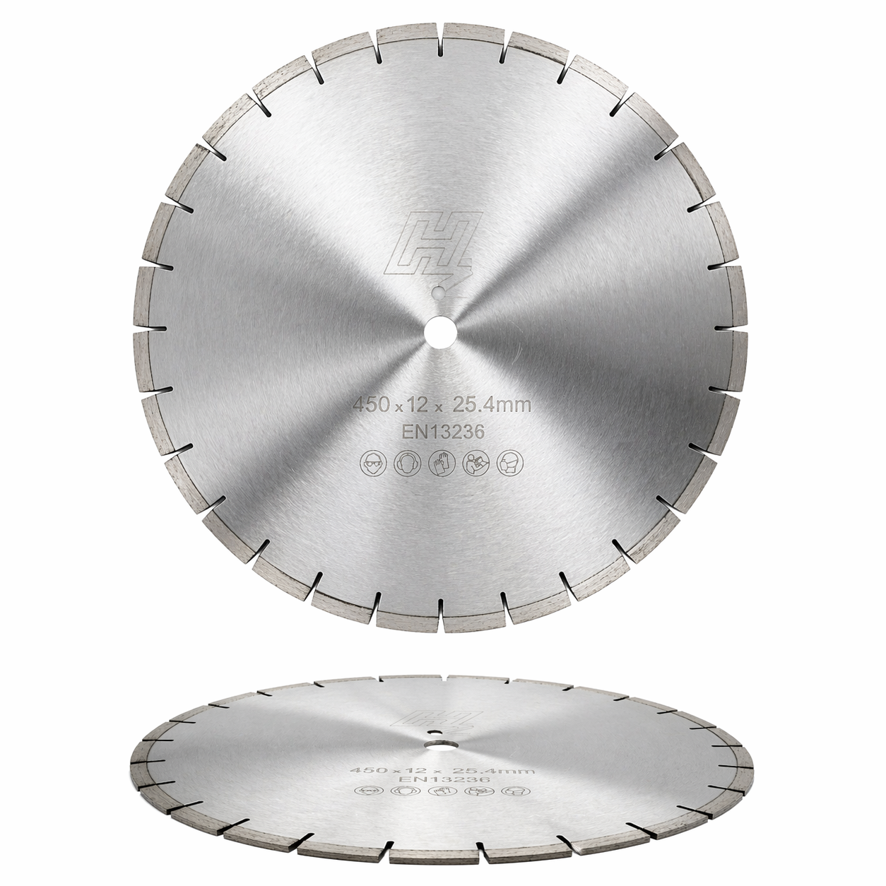 Hz timanttikatkaisulaikka 450mm – 25,4mm segmentti 12mm