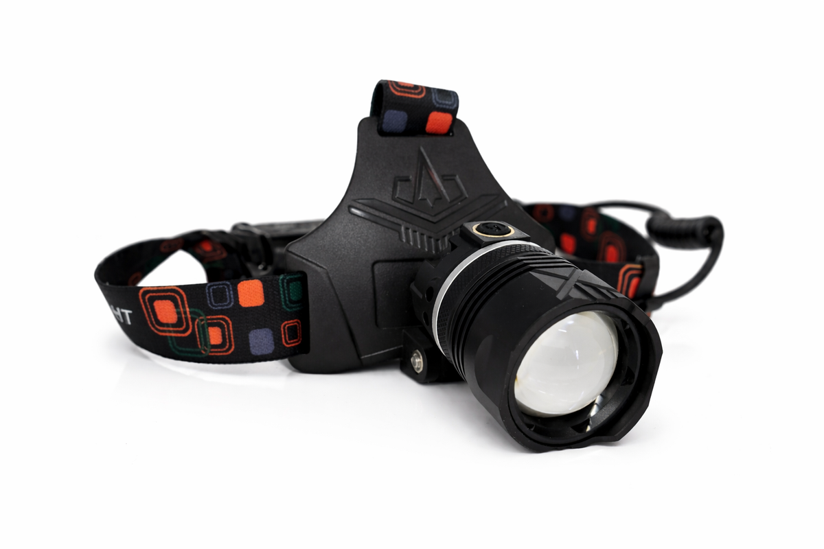 Ladattava otsalamppu, 1200 lumen, BB-17882