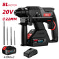 Deli Tools 20V poravasara (sisältää 2*4,0 Ah akut + laturin)