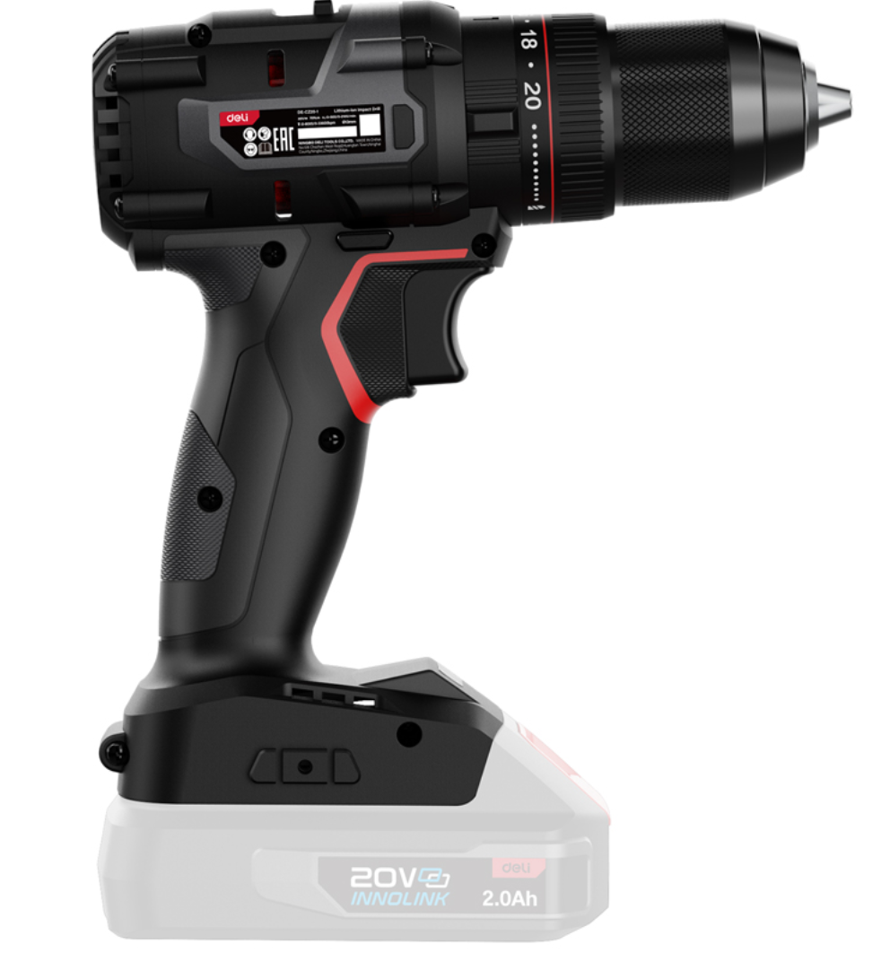 Deli 20V Iskevä ruuvinväännin 70Nm (runko)