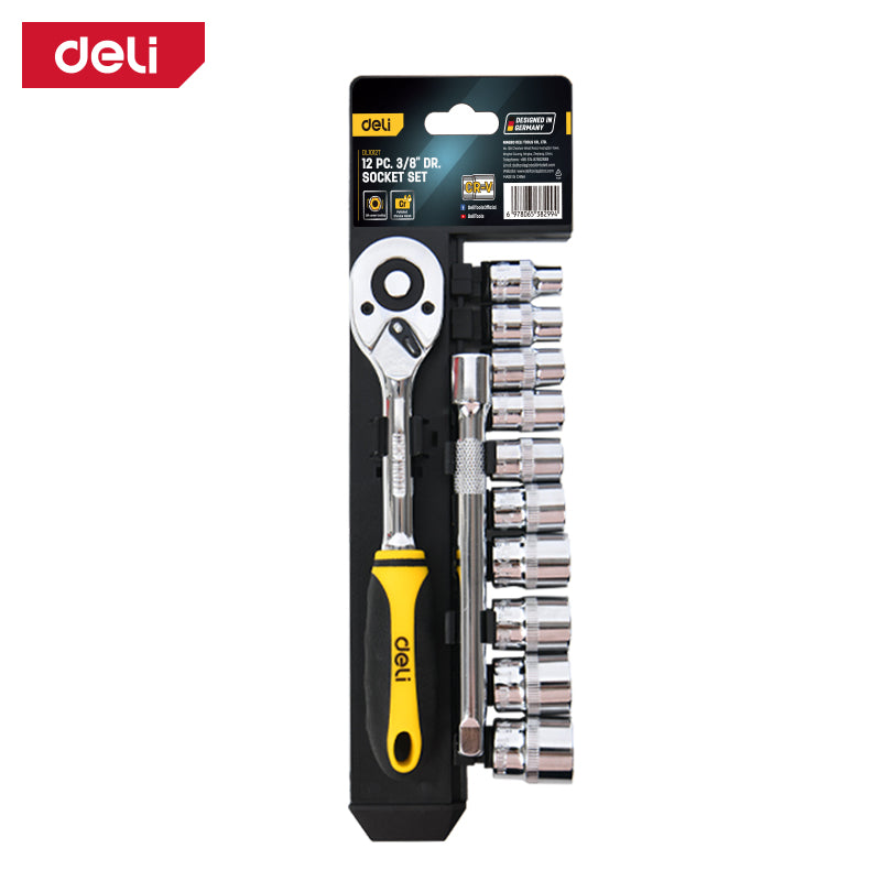 Deli Tools hylsyavainsarja 12 kpl