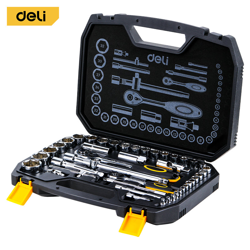 Deli Tools hylsysarja 44-os.