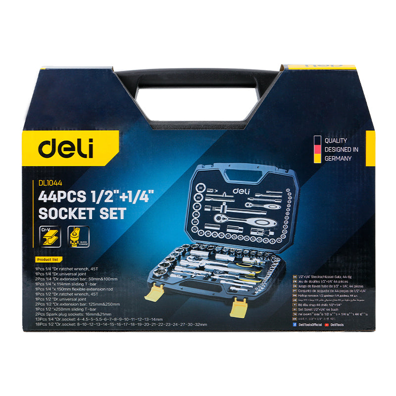 Deli Tools hylsysarja 44-os.