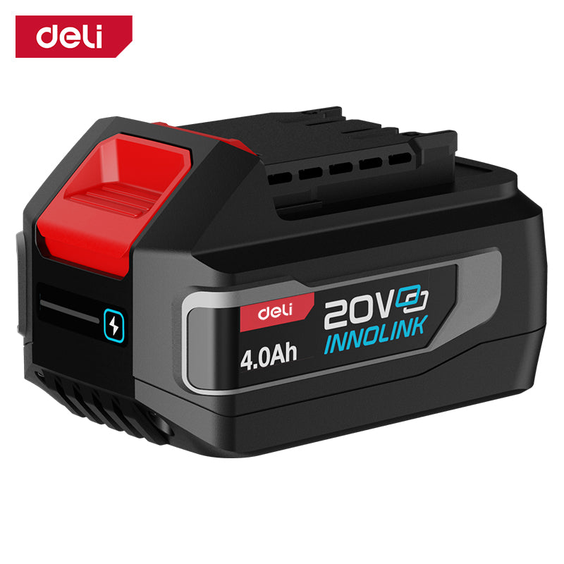Deli Tools litiumioniakku 20 V | 4,0 Ah