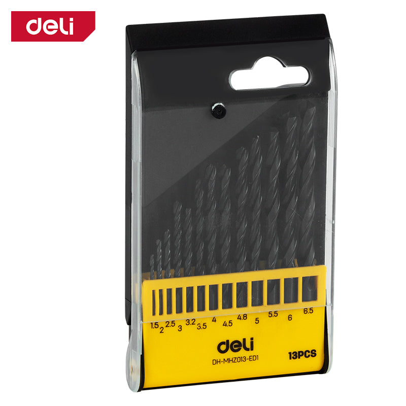Deli Tools metalliporanteräsarja 13 osaa