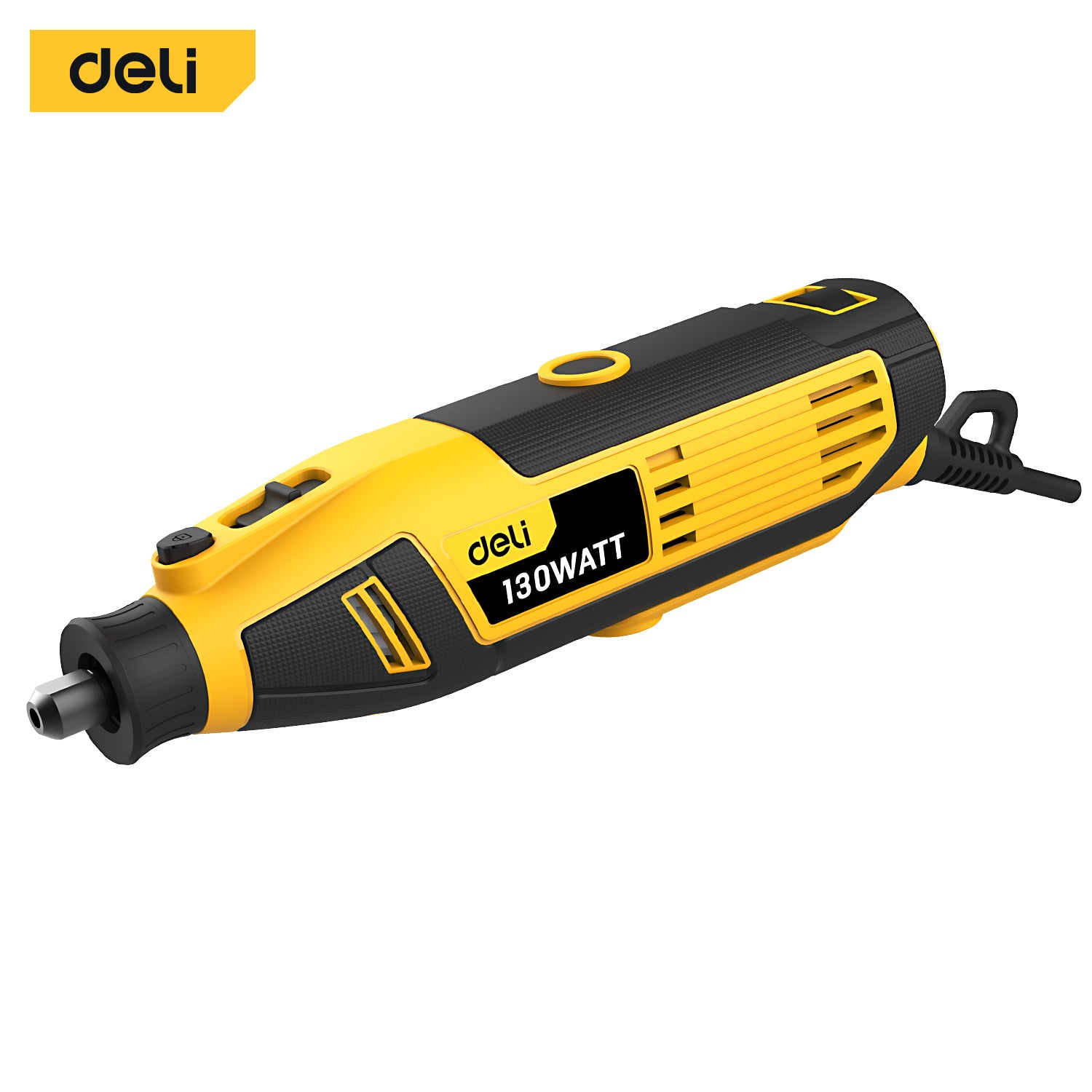 Deli Tools minihioma- ja porakone 41-os. 130 W | 3 mm