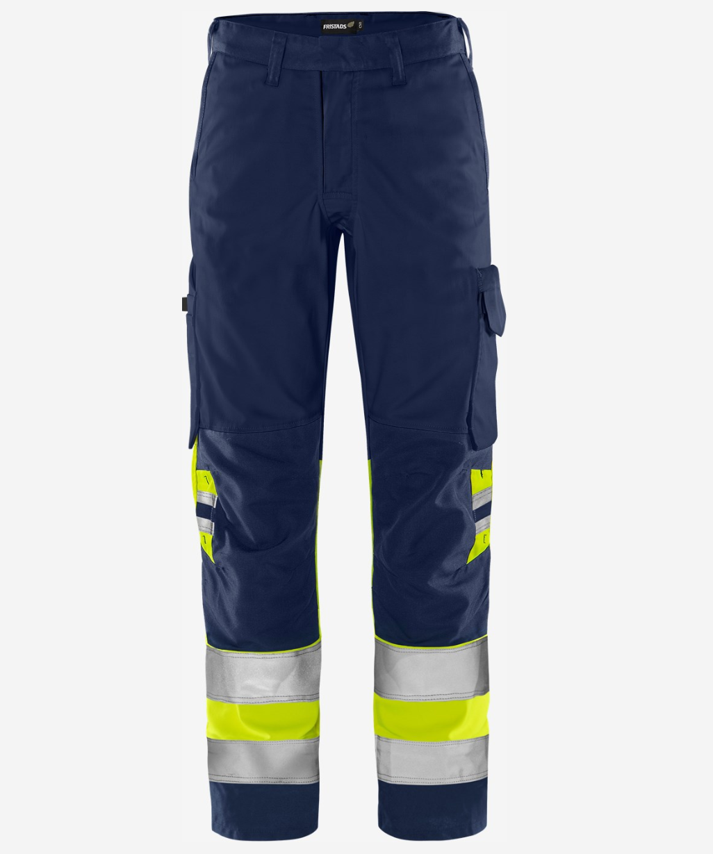 Fristads High vis Green housut LK 1 2649 GPLU