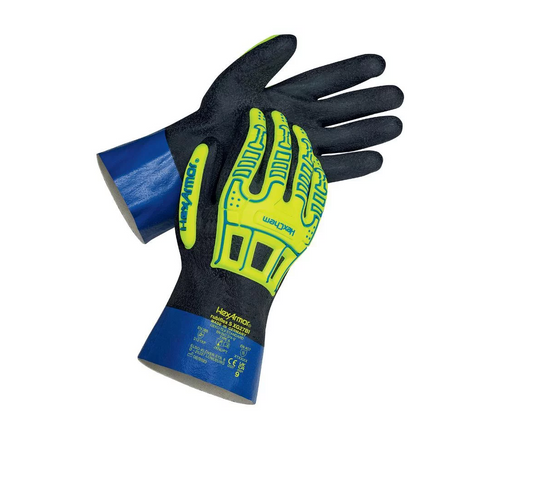 Nitriili- kemikaalisuojakäsine Uvex HexArmor® rubiflex S XG27BI