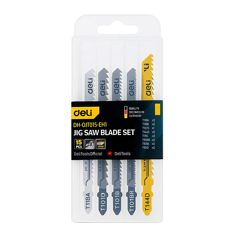 Deli Tools pistosahanterä 15 kpl