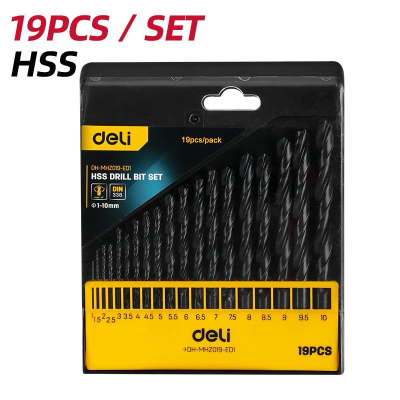 Deli Tools poranteräsarja 19 kpl