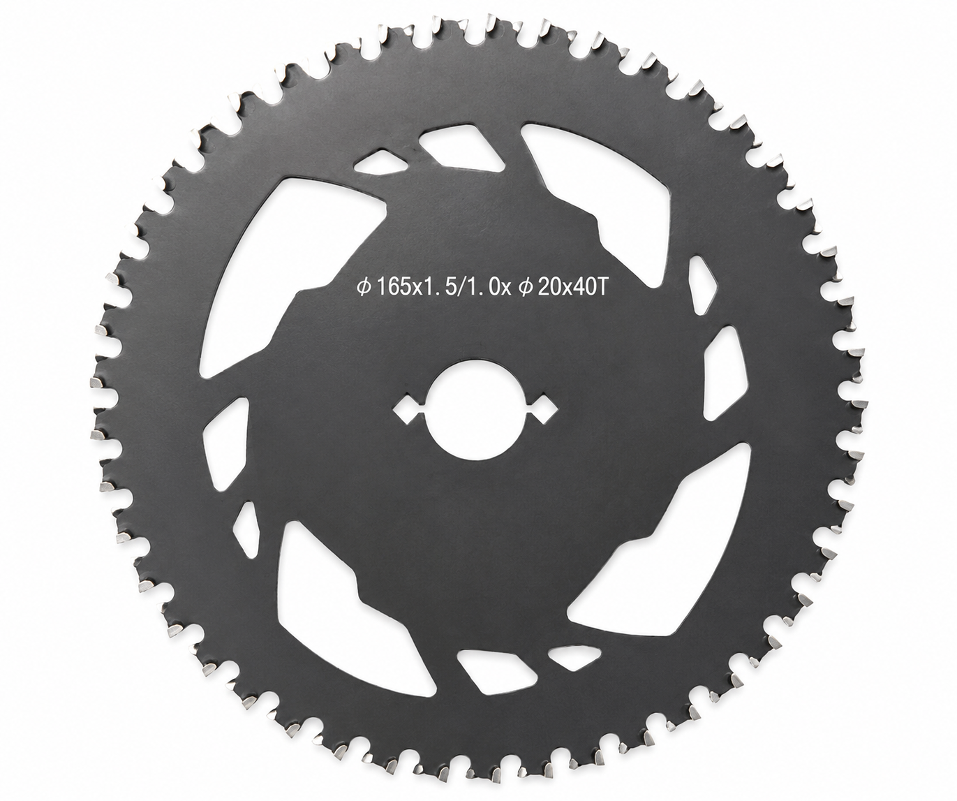 TCT-pyörösahanterä puun ja naulojen sahaamiseen 165 × 1,0mm  40T