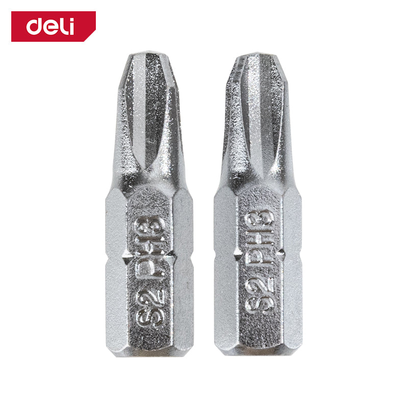 Deli Tools ruuvauskärjet 2 kpl PH3 25 mm