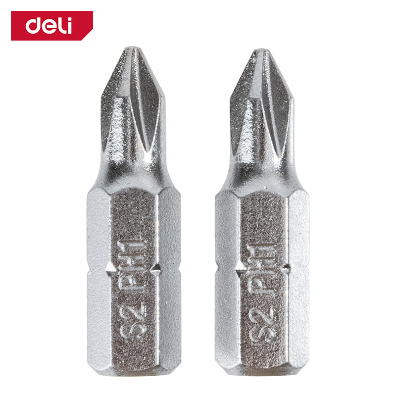 Deli Tools ruuvauskärjet 2 kpl PH1 25 mm